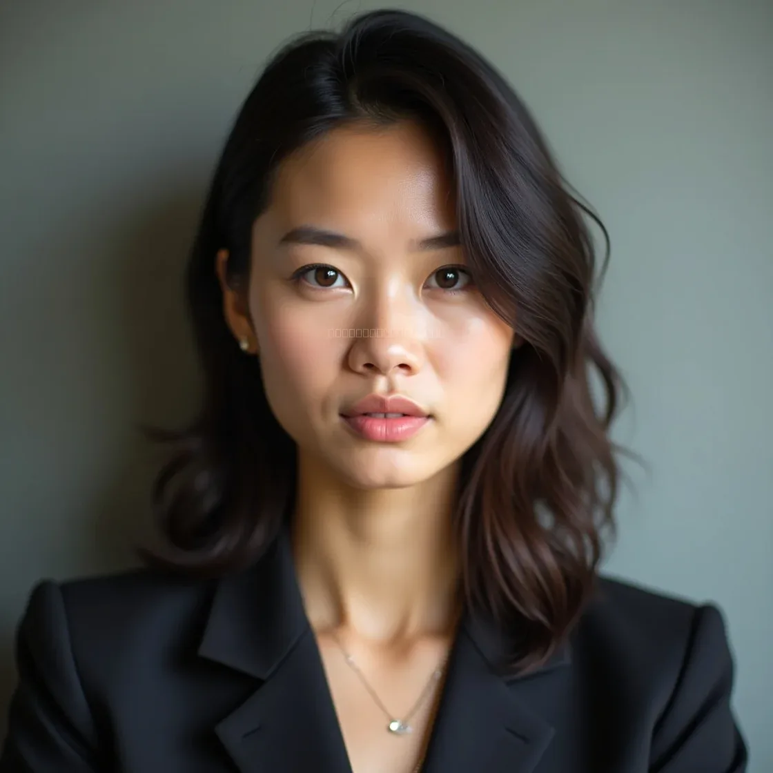 Senior female coach portrait